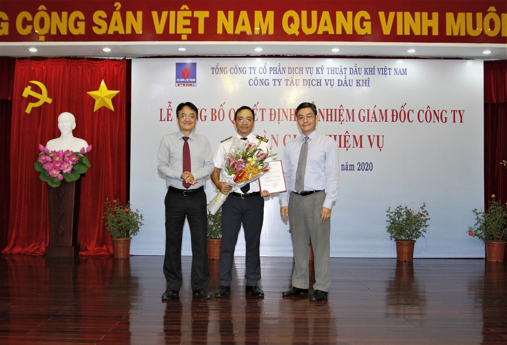 Công bố quyết định bổ nhiệm Giám đốc PTSC Marine