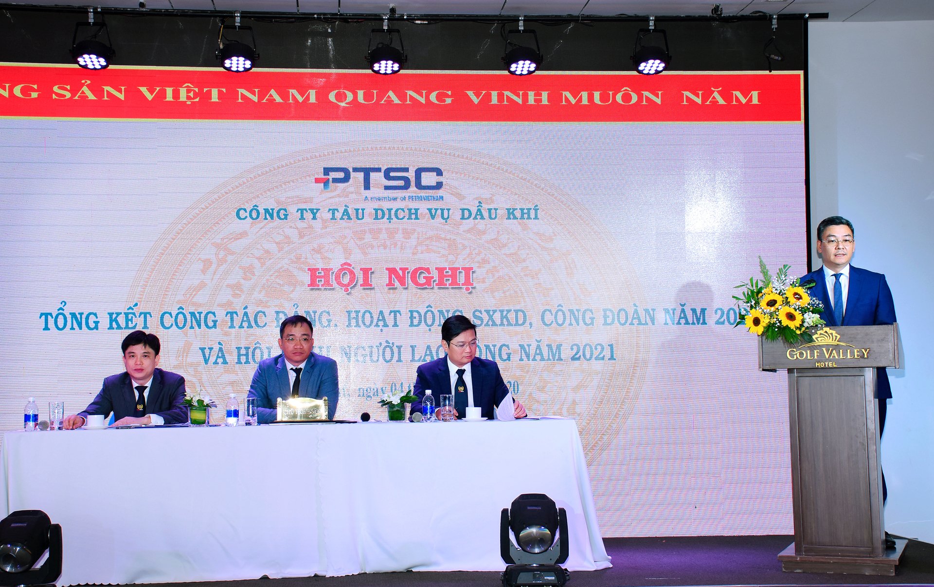 PTSC Marine tổ chức thành công Hội nghị tổng kết hoạt động sản xuất kinh doanh và Hội nghị Người lao động năm 2021