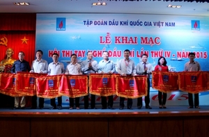 Tổng công ty PTSC tham gia Hội thi tay nghề Dầu khí lần thứ IV-2015