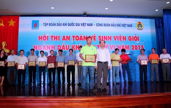 Hội thi An toàn Vệ sinh viên Giỏi ngành Dầu khí lần VI năm 2015