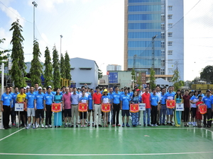 Khai mạc Hội thao – Hội diễn PTSC M&amp;C năm 2016 Chào mừng kỷ niệm 15 năm ngày thành lập Công ty PTSC M&amp;C (15/5/2001 – 15/5/2016)