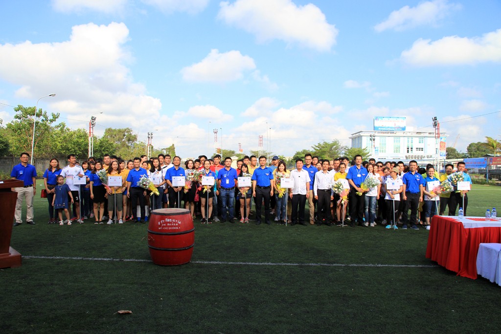 Chương trình giao lưu thể thao chào mừng Tháng Thanh niên năm 2018 tại Khu vực Bà Rịa - Vũng Tàu