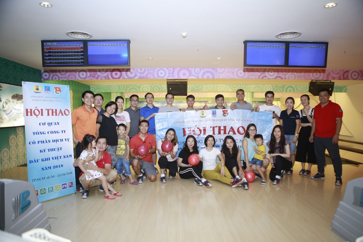 Sôi nổi hội thao cơ quan Tổng công ty PTSC năm 2018