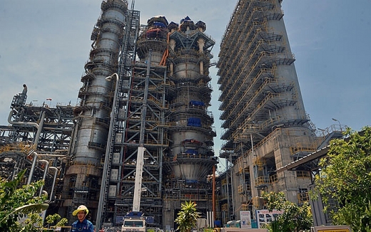 Trên công trường nắng đỏ Dung Quất