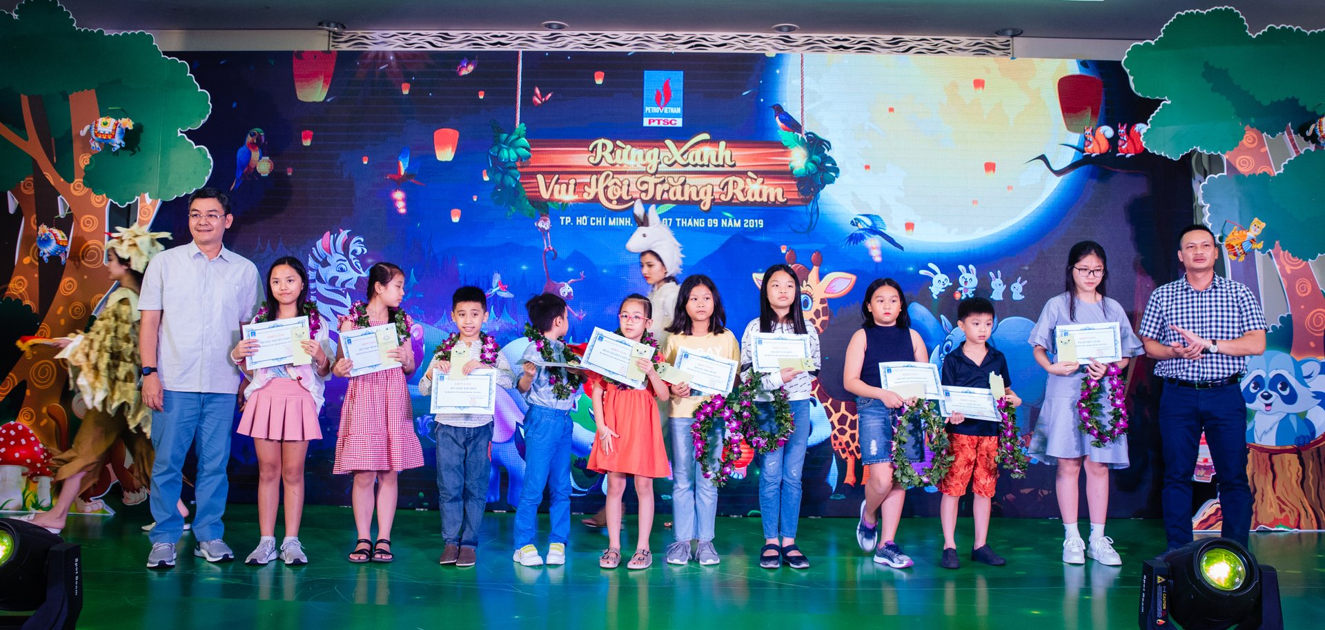 Đêm hội “Rừng xanh vui hội trăng rằm” tại Cơ quan Tổng công ty PTSC