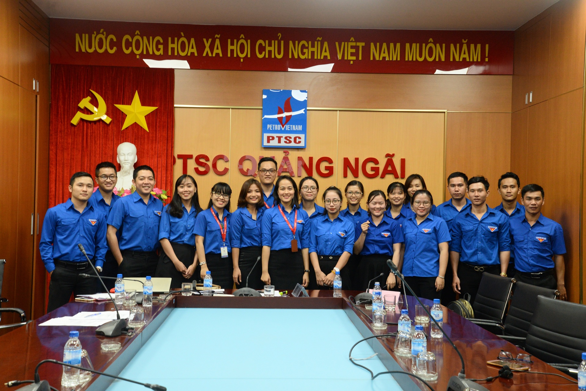 Đoàn Thanh niên Công ty PTSC Quảng Ngãi tổ chức thành công Hội nghị sơ kết giữa nhiệm kỳ 2017-2022