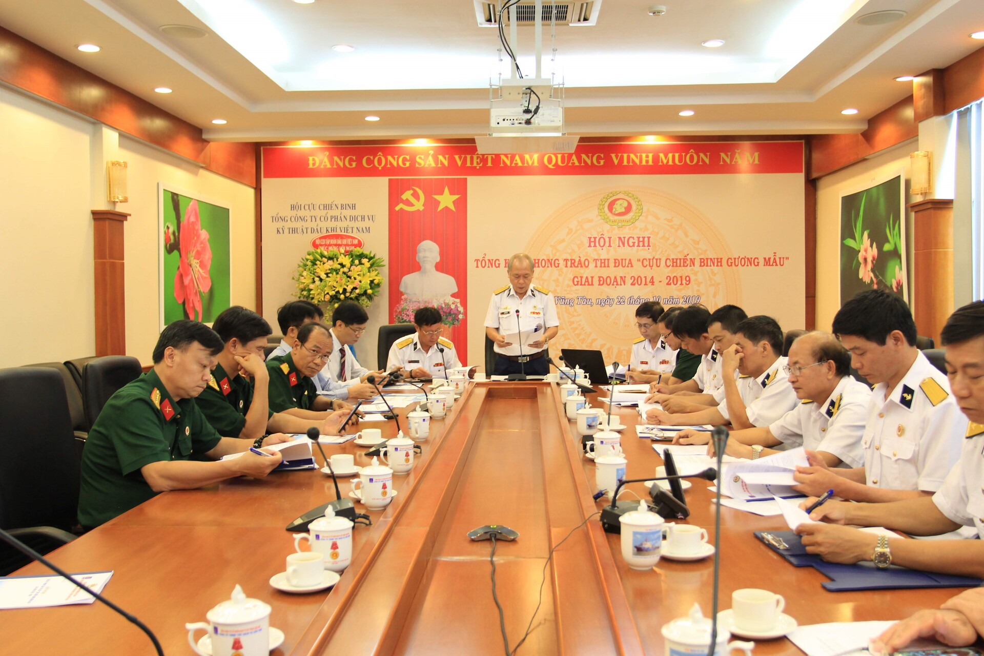 Hội cựu chiến binh PTSC tổng kết phong trào cựu chiến binh gương mẫu