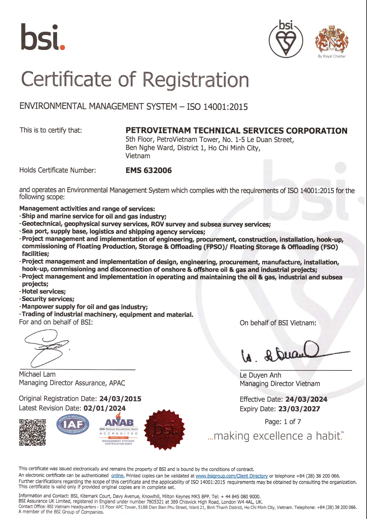 ISO 14001:2015