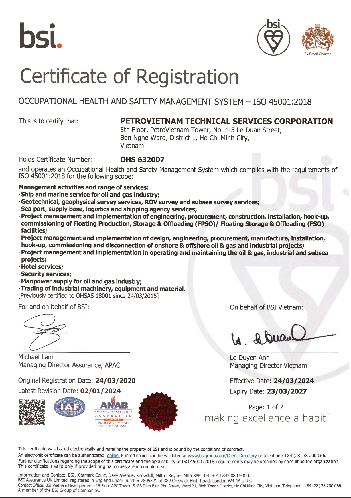 ISO 45001:2018