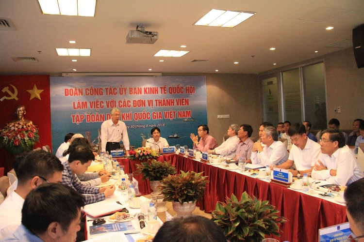 Ủy ban Kinh tế Quốc hội làm việc với các đơn vị Dầu khí khu vực phía Nam