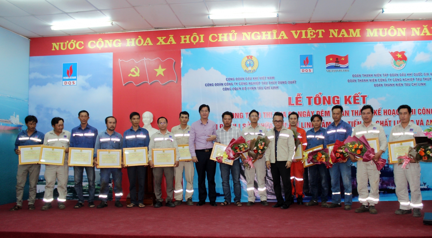 DQS hoàn thành 60 ngày đêm sửa chữa FSO Chí Linh