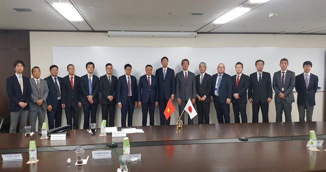 Hoạt động của đoàn công tác Petrovietnam tại Tokyo, Nhật Bản
