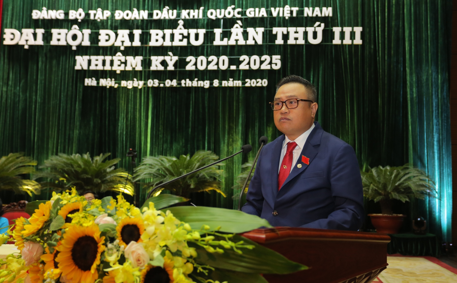 Diễn văn khai mạc Đại hội Đại biểu Đảng bộ PVN lần thứ III nhiệm kỳ 2020 - 2025