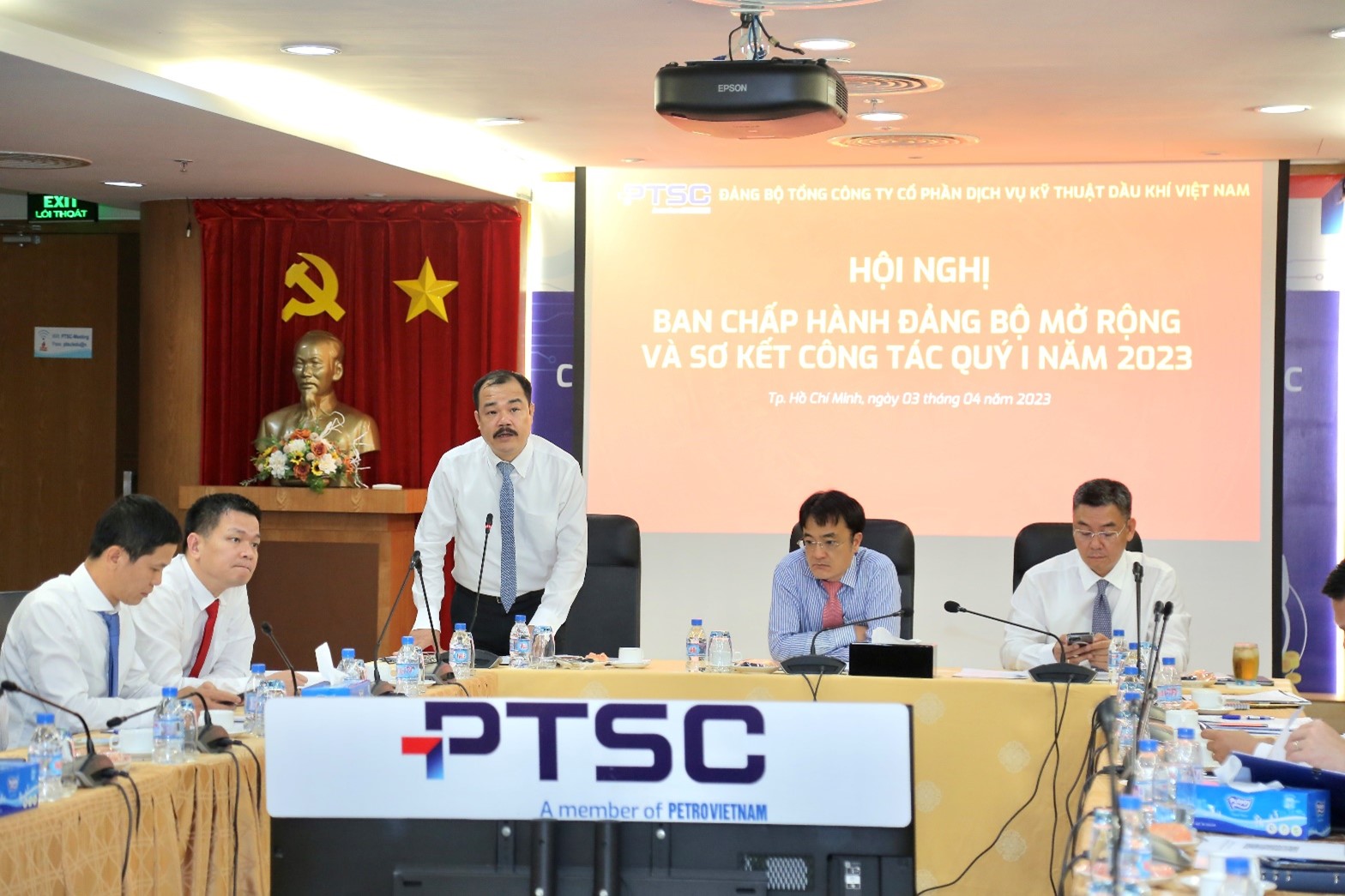 Đảng ủy PTSC lãnh đạo hoàn thành xuất sắc  các chỉ tiêu, nhiệm vụ đề ra trong quý I năm 2023
