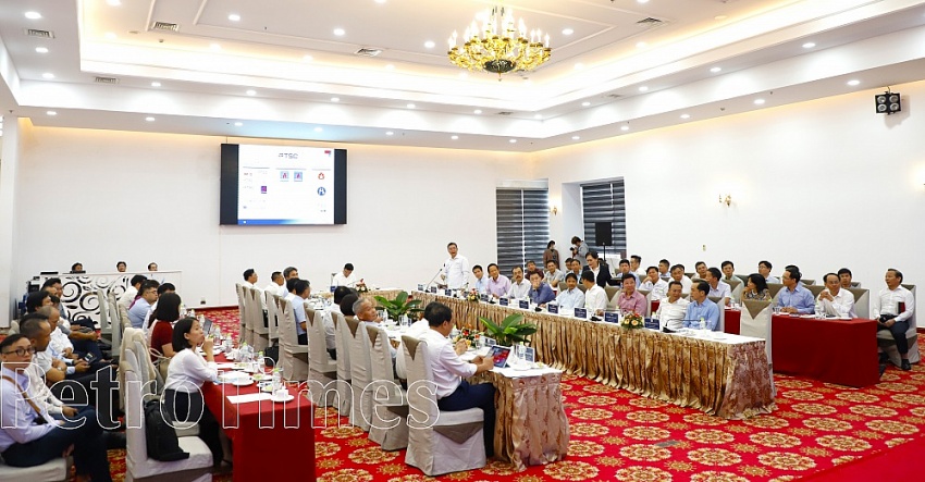 Tổng giám đốc Petrovietnam Lê Mạnh Hùng làm việc với PTSC: Xây dựng hệ sinh thái để tập trung nguồn lực