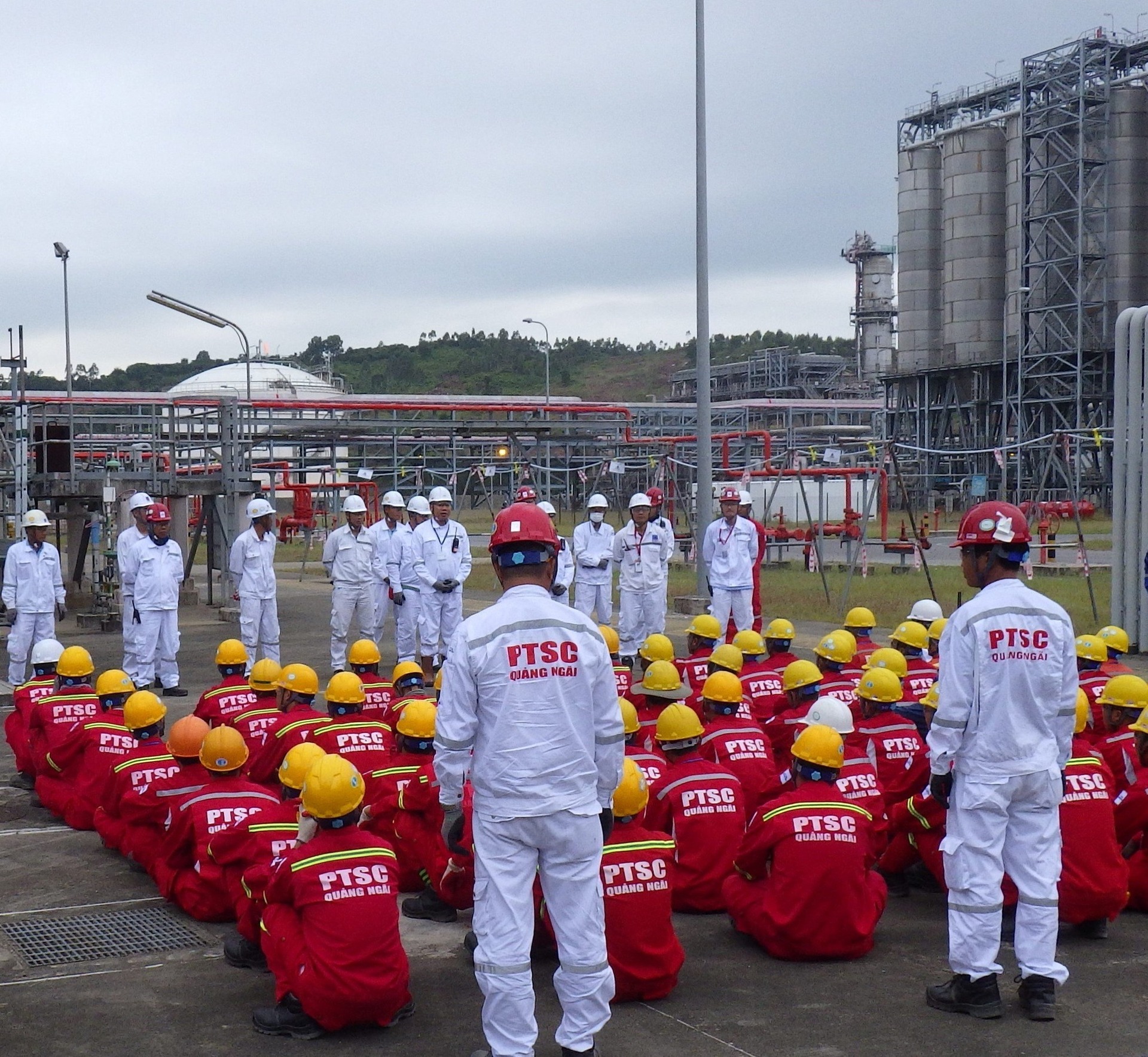 PTSC Quảng Ngãi thi đua về đích tại Dự án bảo dưỡng Nhà máy lọc hóa dầu Nghi Sơn 2023