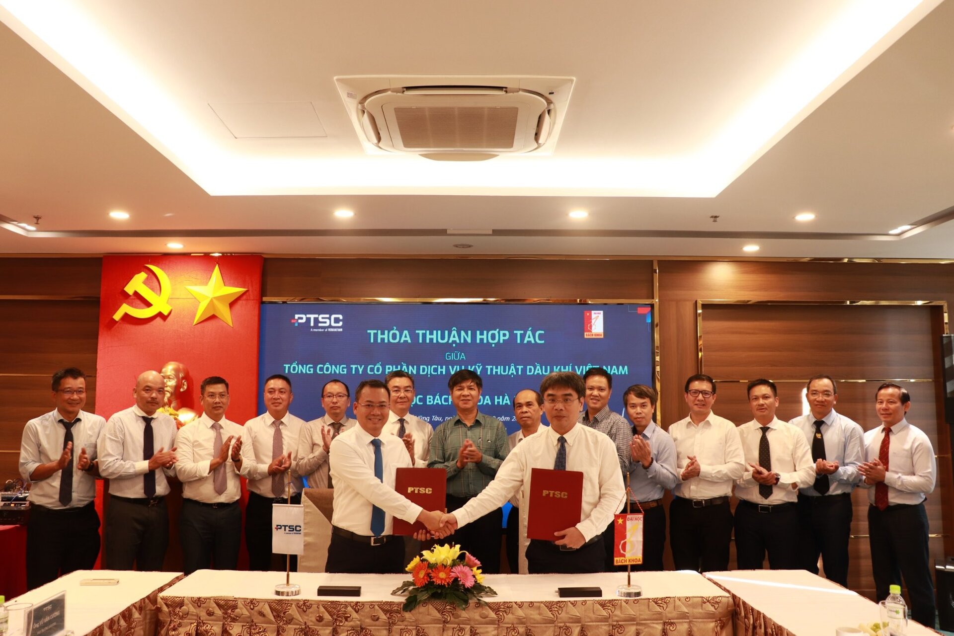Tổng công ty PTSC ký thỏa thuận hợp tác với Đại học Bách khoa Hà Nội