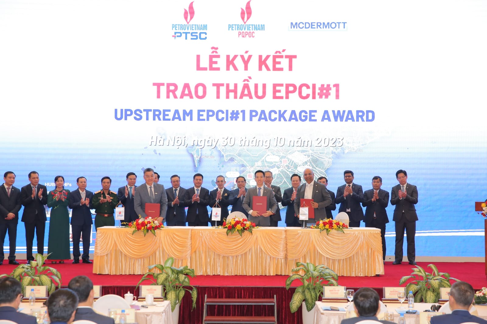 Petrovietnam ký kết triển khai chuỗi dự án khí điện Lô B - Ô Môn