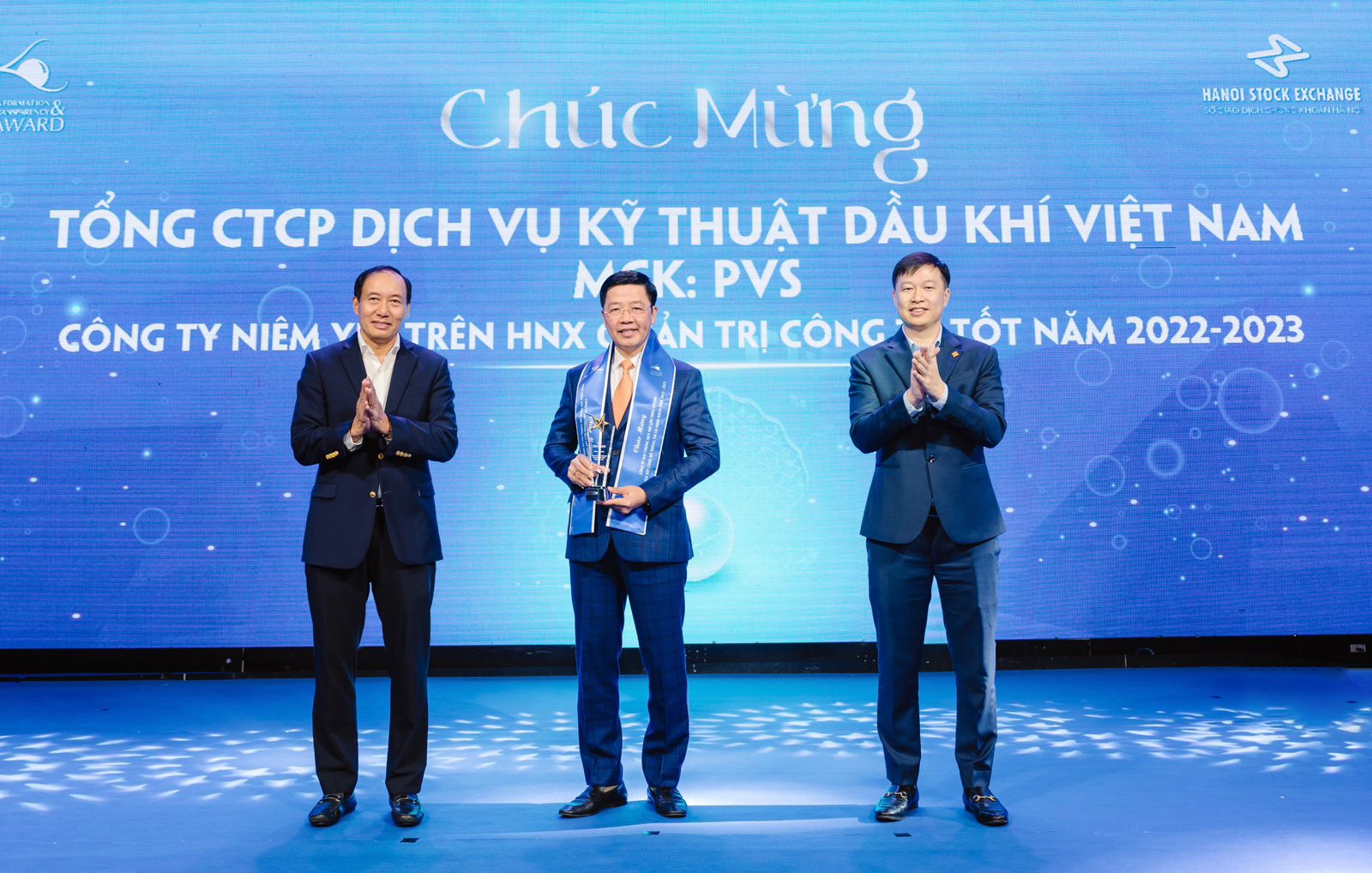 PTSC tiếp tục được HNX vinh danh là Doanh nghiệp niêm yết quản trị Công ty tốt