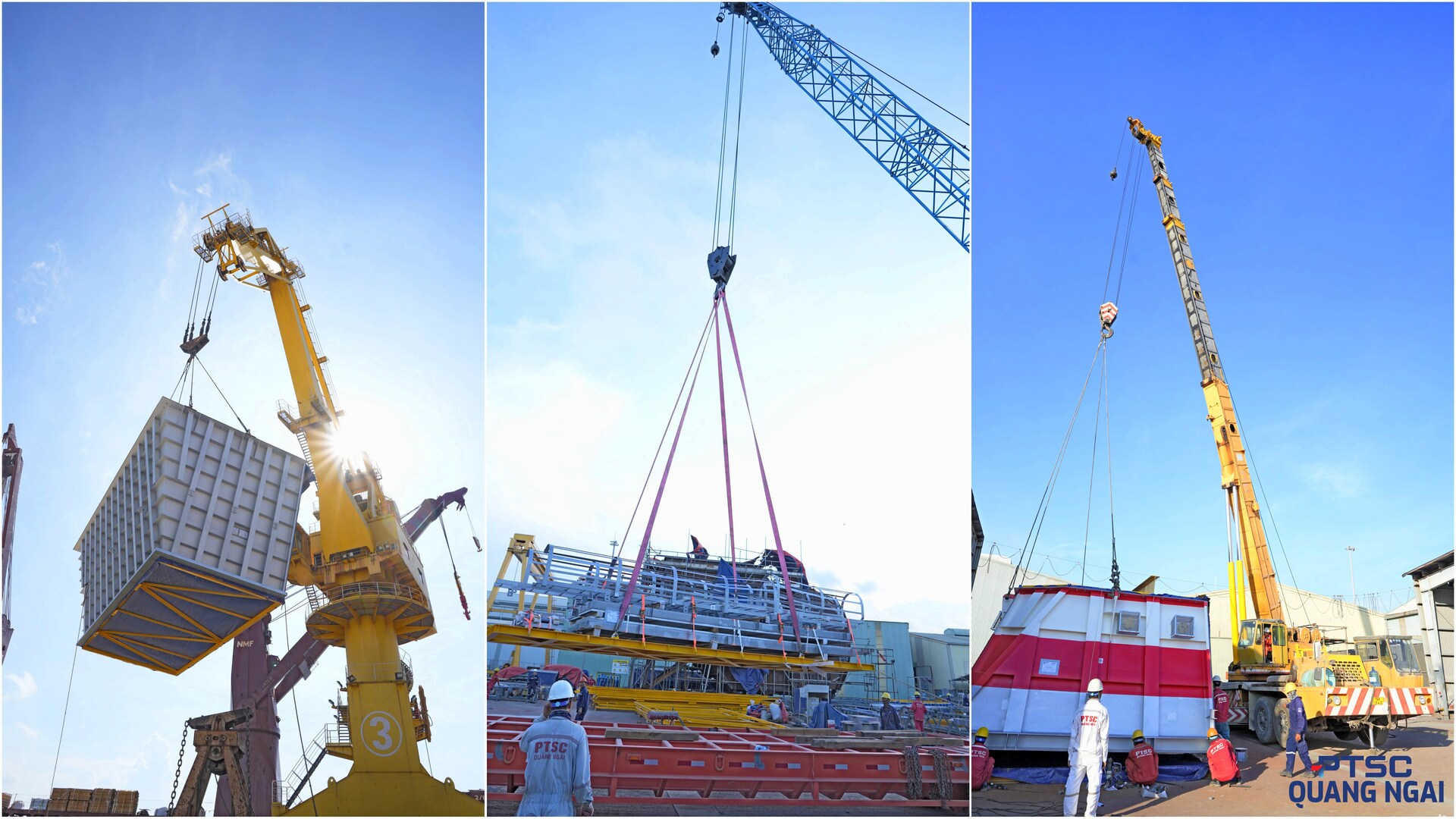 Hoàn thành và bàn giao lô hàng đầu tiên cho Dự án điện khí tại Singapore