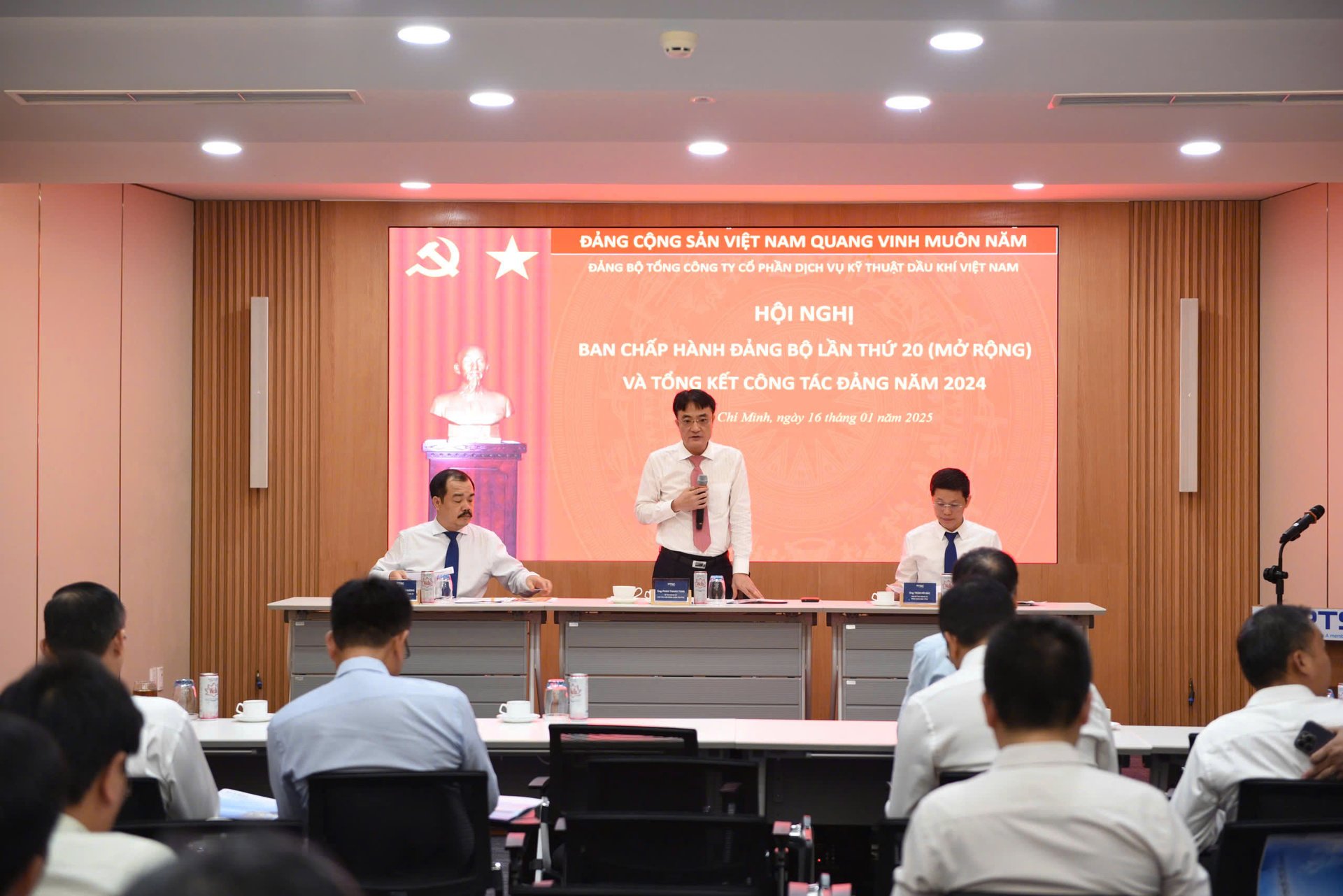 Hội nghị Ban Chấp hành Đảng bộ PTSC lần thứ 20 (mở rộng) &  Tổng kết công tác năm 2024