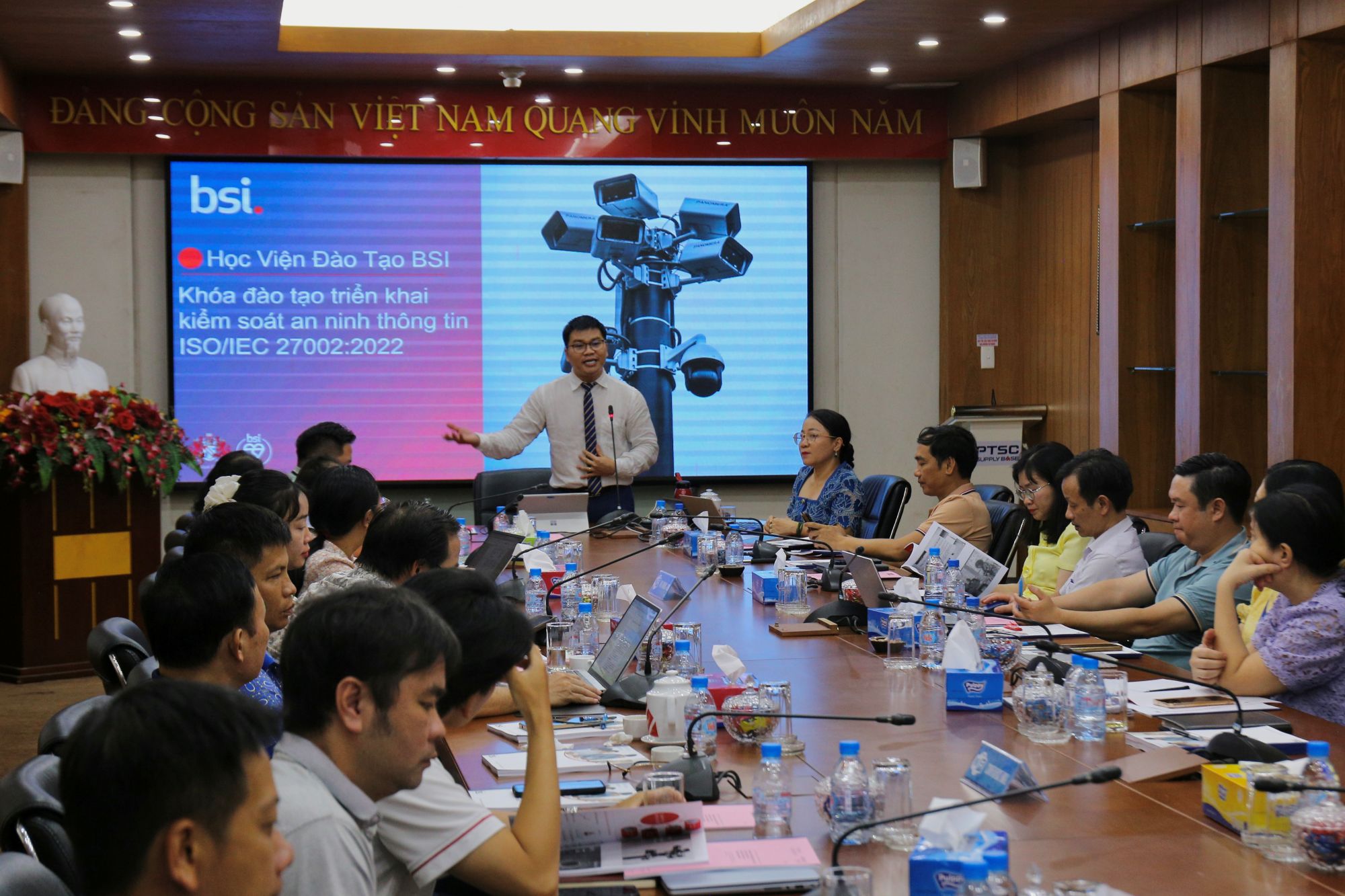 PTSC Supply Base tăng cường đào tạo nhận thức về an toàn và an ninh thông tin theo tiêu chuẩn ISO /IEC 27001:2022