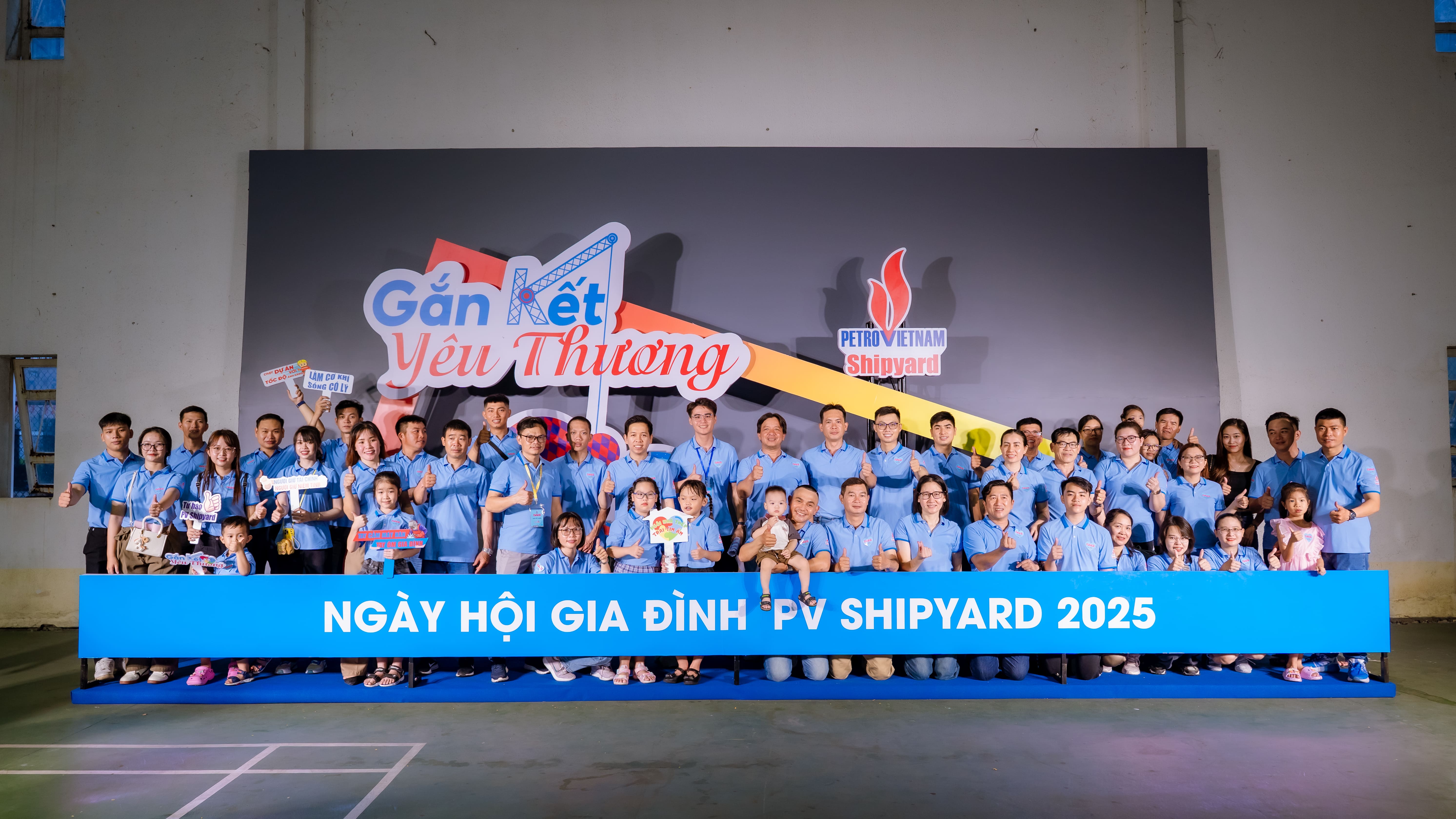 Ngày Hội gia đình PV Shipyard 2025 – Gắn kết yêu thương