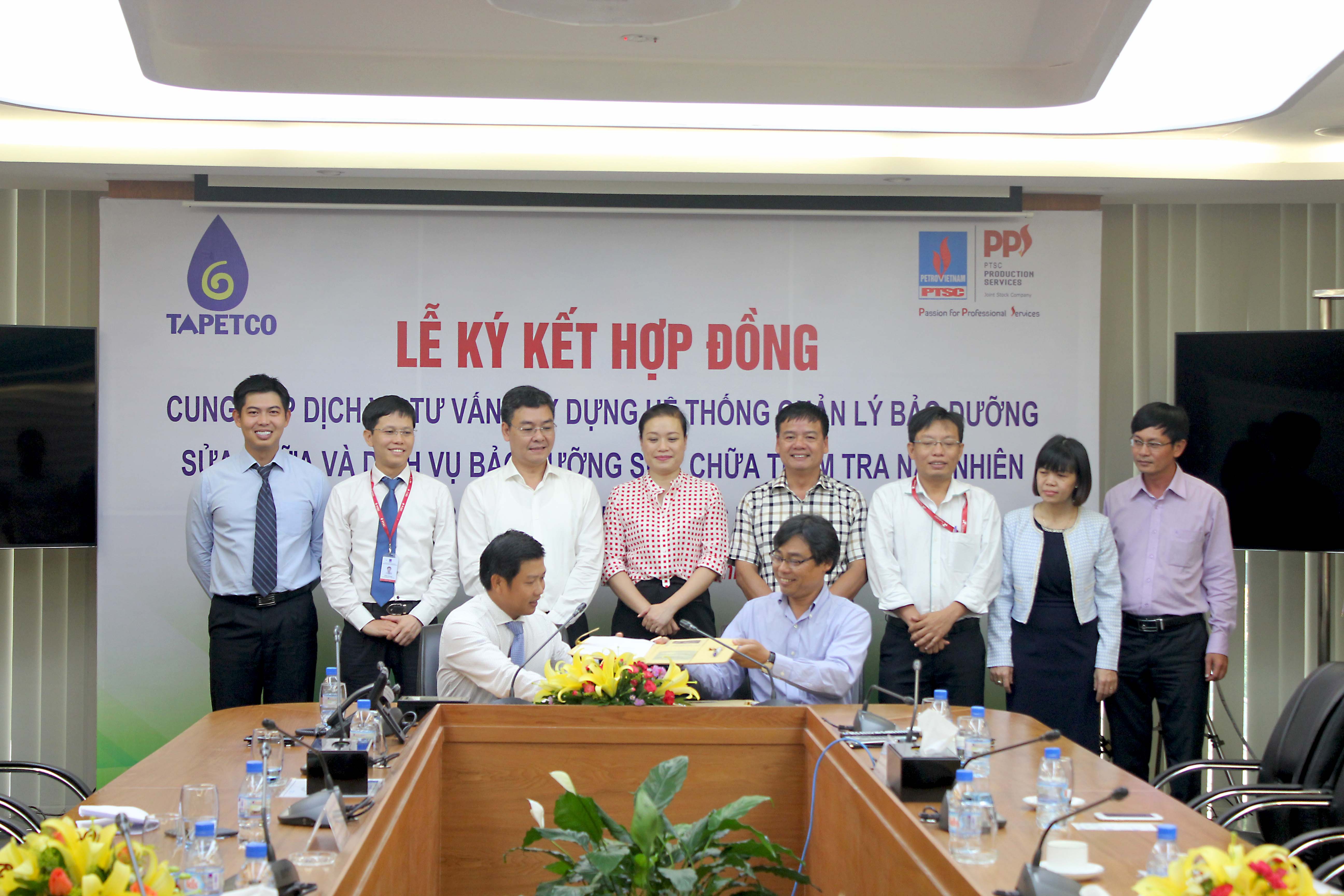 Công ty PPS ký kết thành công Hợp đồng cung cấp dịch vụ bảo dưỡng sửa chữa với Công ty Tapetco