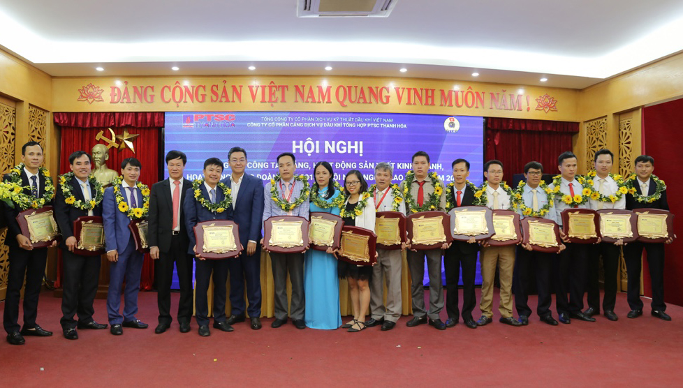 PTSC Thanh Hóa tổ chức thành công Hội nghị tổng kết công tác Đảng, hoạt động SXKD, hoạt động Công đoàn năm 2018 và Hội nghị Người lao động năm 2019