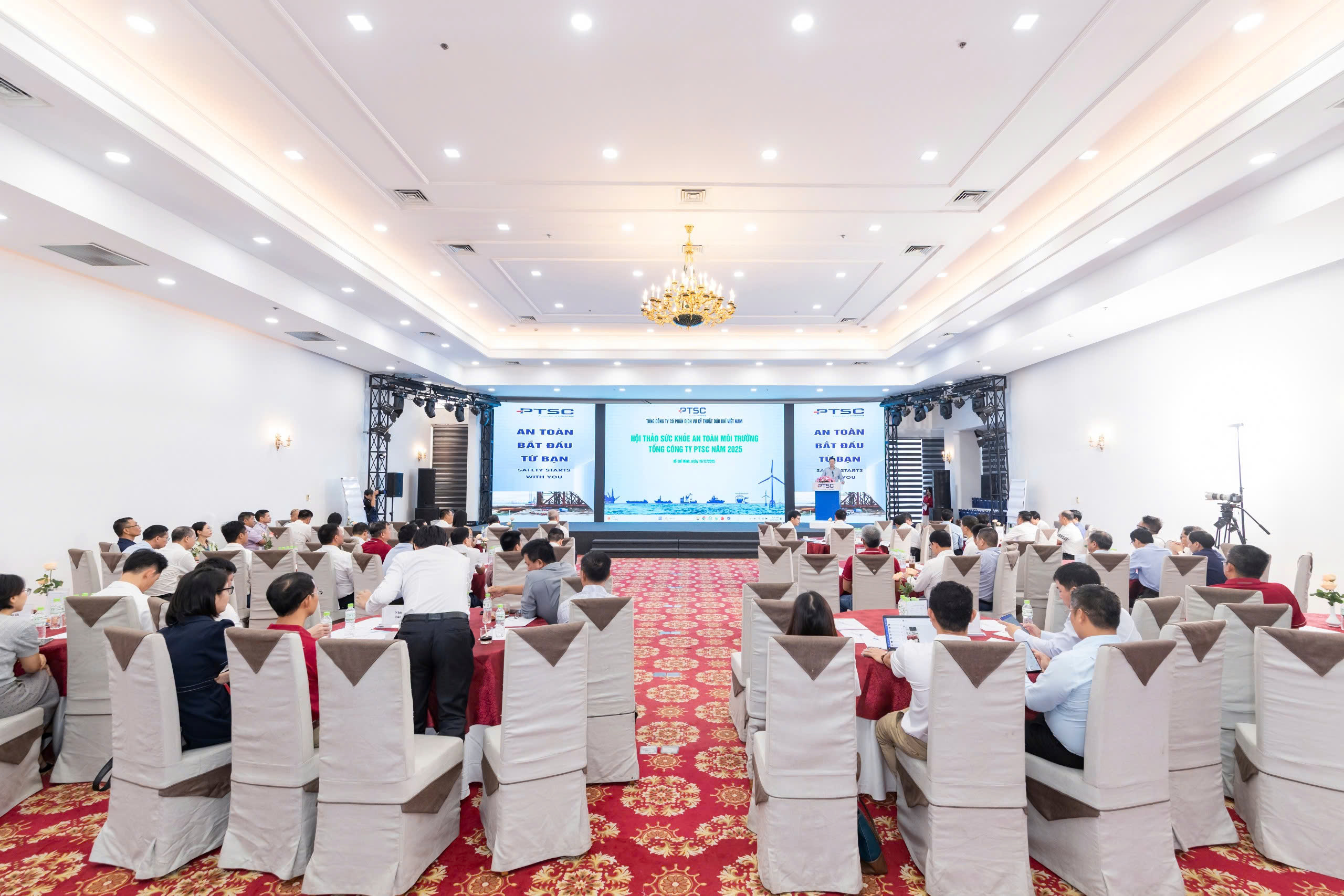 Hội thảo Sức khỏe An toàn Môi trường Tổng công ty PTSC - Ghi dấu kỷ lục 48.5 triệu giờ làm việc an toàn