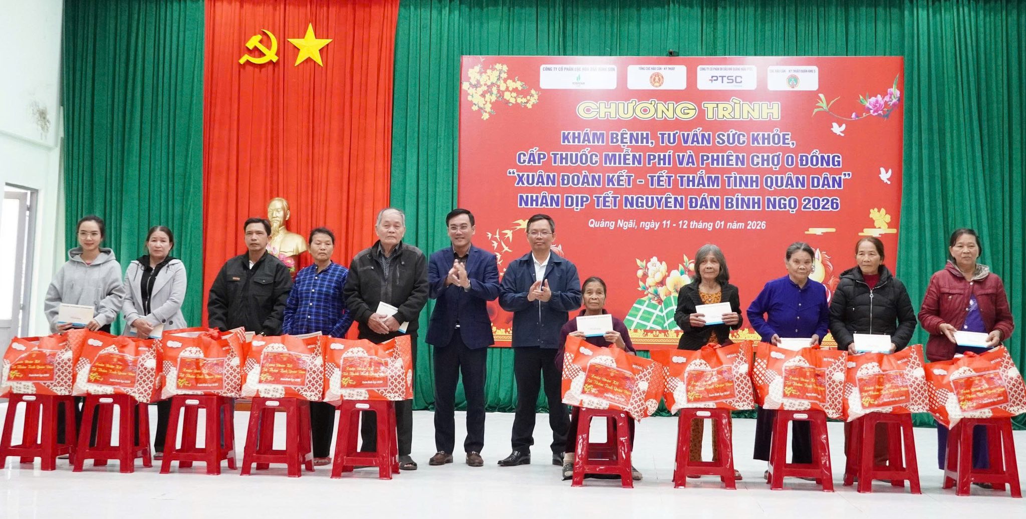 Đoàn Thanh niên PTSC Quảng Ngãi tích cực triển khai các hoạt động an sinh xã hội nhân dịp Xuân Bính Ngọ 2026