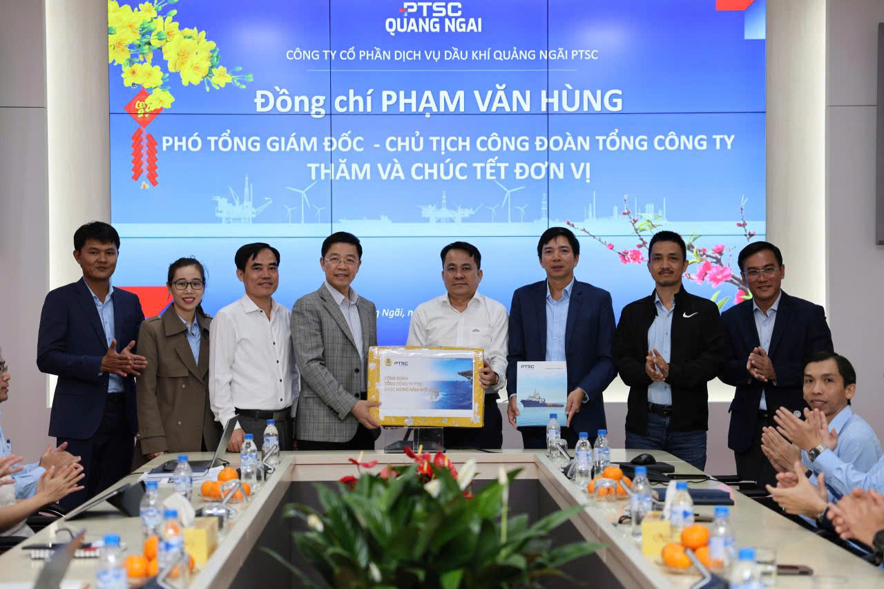 Công đoàn Tổng công ty PTSC chăm lo người lao động nhân dịp Tết Bính Ngọ 2026