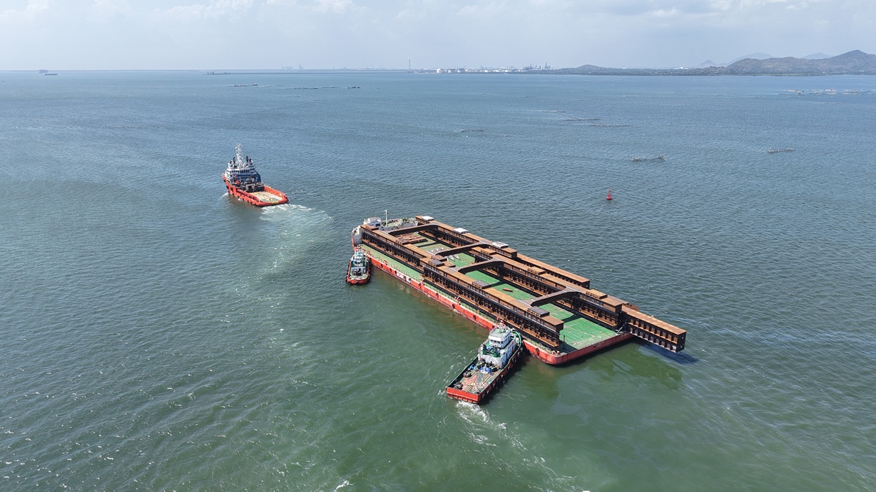 PV Shipyard hạ thủy và bàn giao thành công khối kết cấu phụ trợ cho dự án giàn HVDC Châu Âu