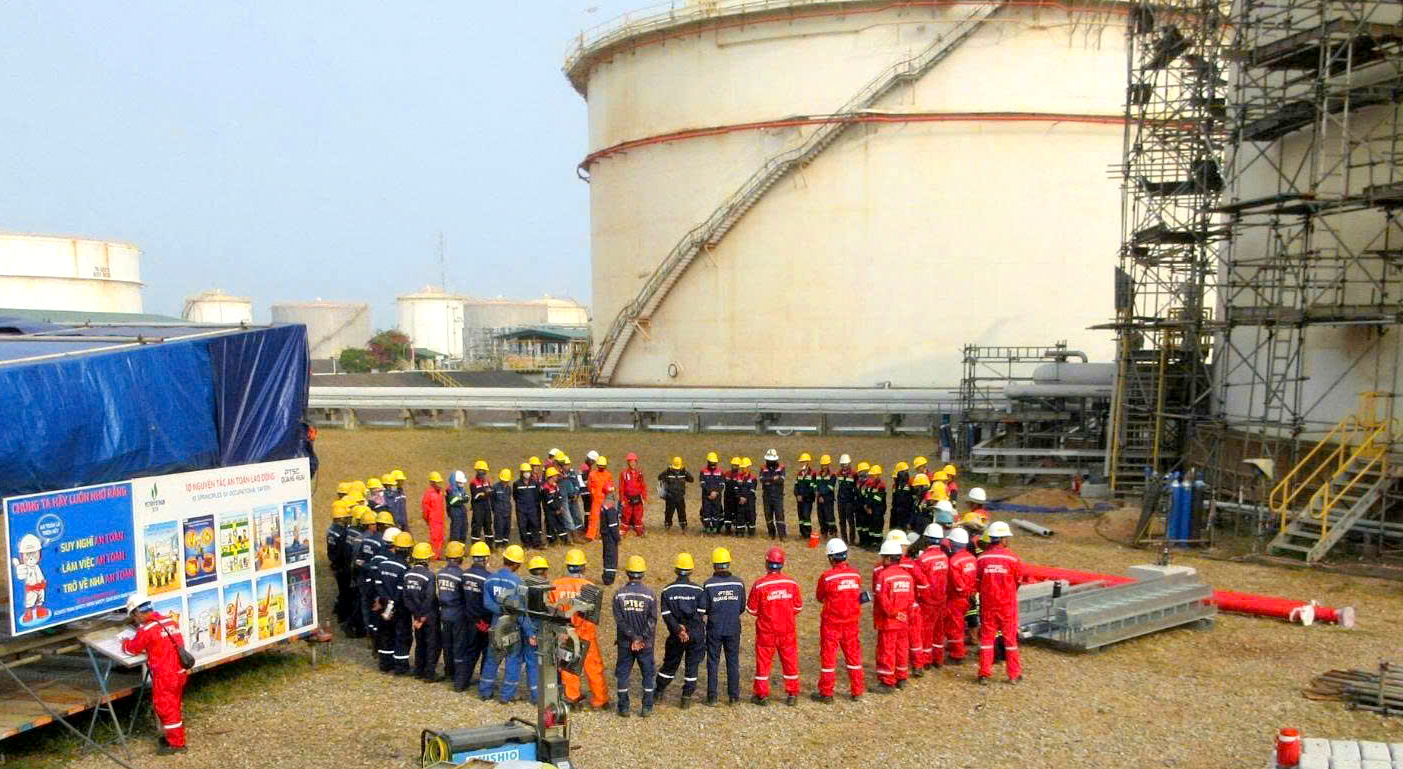 PTSC Quảng Ngãi hoàn thành Hệ thống tiếp nhận Ethanol và phối trộn xăng sinh học E10 cho BSR