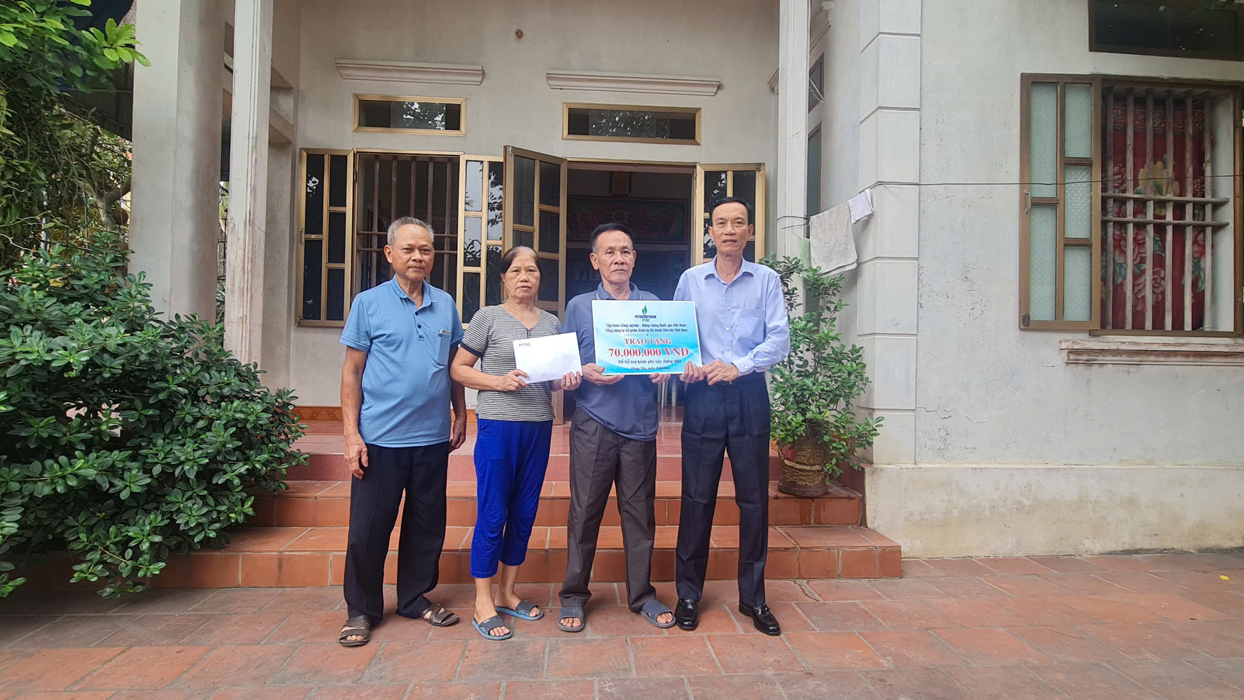 PTSC viết tiếp câu chuyện “Nghĩa tình Dầu khí” tại Thái Bình