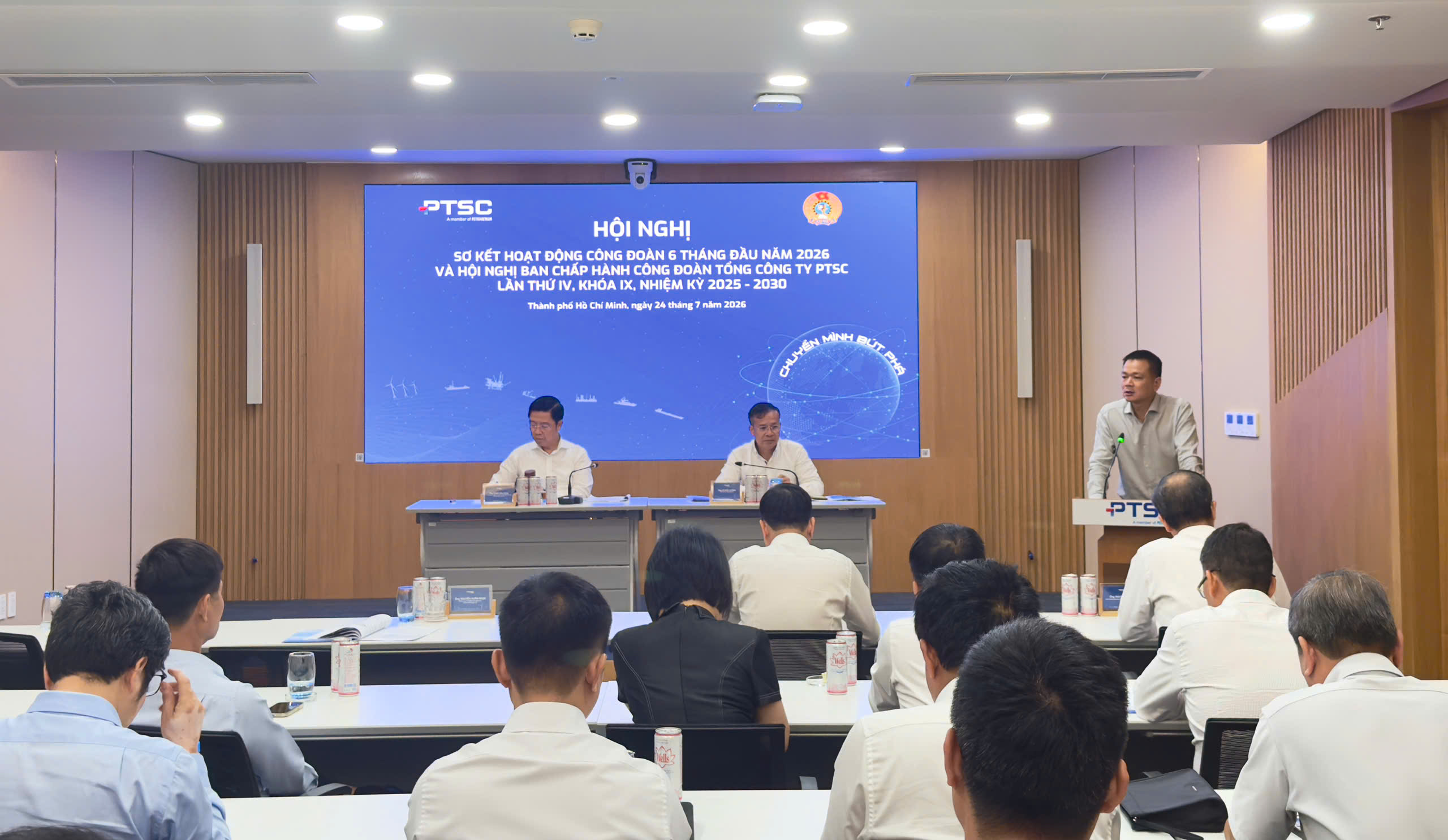 Sơ kết hoạt động Công đoàn 06 tháng đầu năm 2026 và Hội nghị Ban Chấp hành Công đoàn PTSC lần thứ IV, khóa IX (mở rộng)