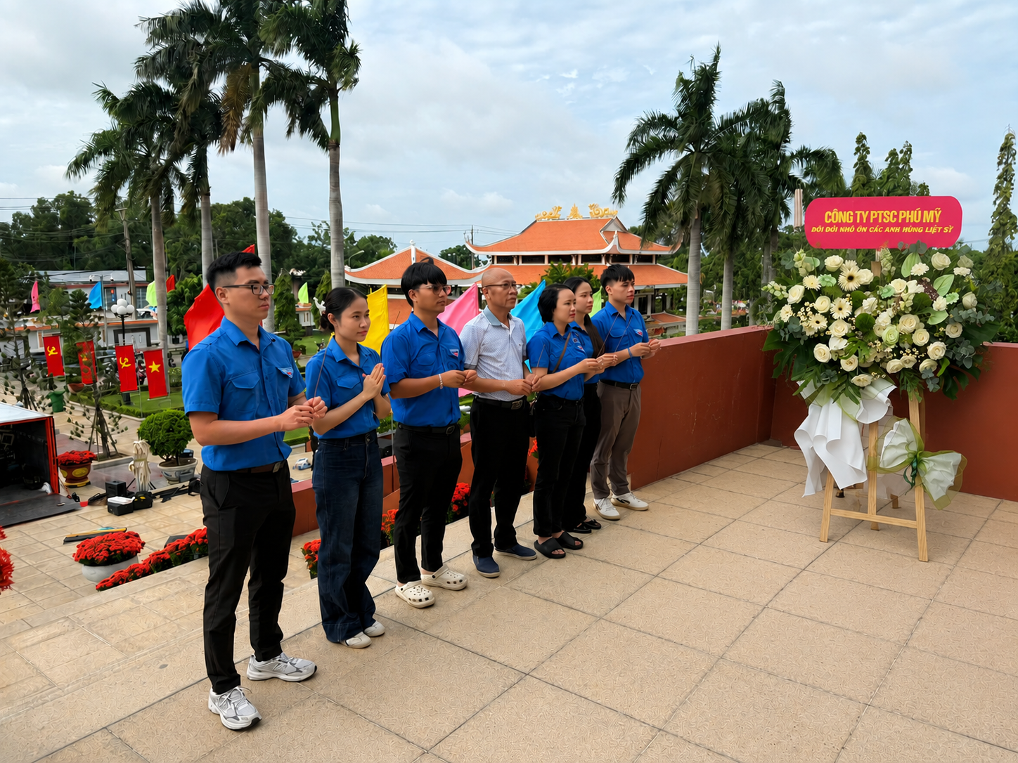 PTSC Phú Mỹ tổ chức chuỗi hoạt động tri ân nhân kỷ niệm ngày Thương binh - Liệt sĩ 27/7