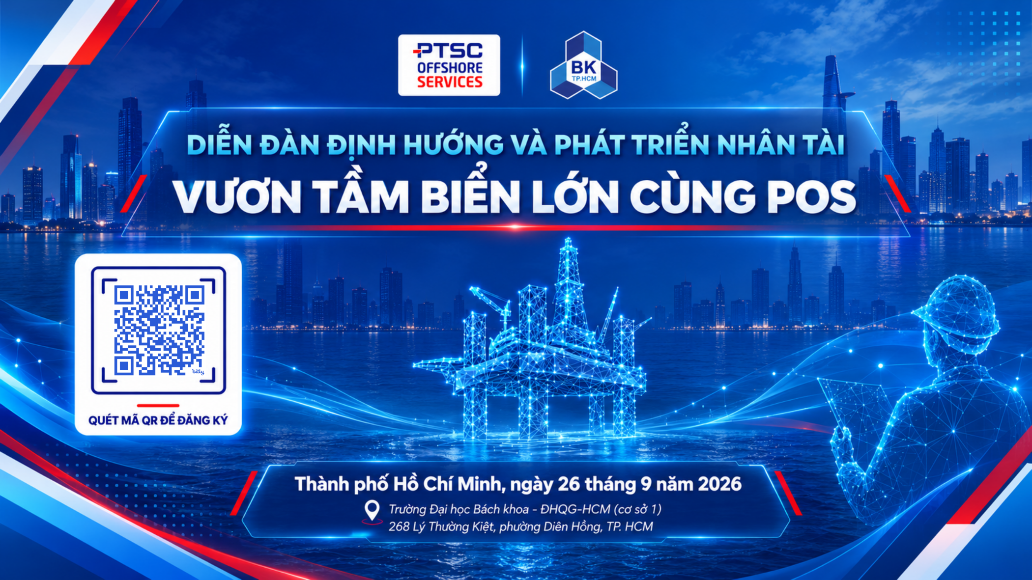 POS phối hợp cùng trường Đại học Bách khoa TP. HCM tổ chức diễn đàn  “Định hướng và phát triển nhân tài: Vươn tầm biển lớn cùng POS”