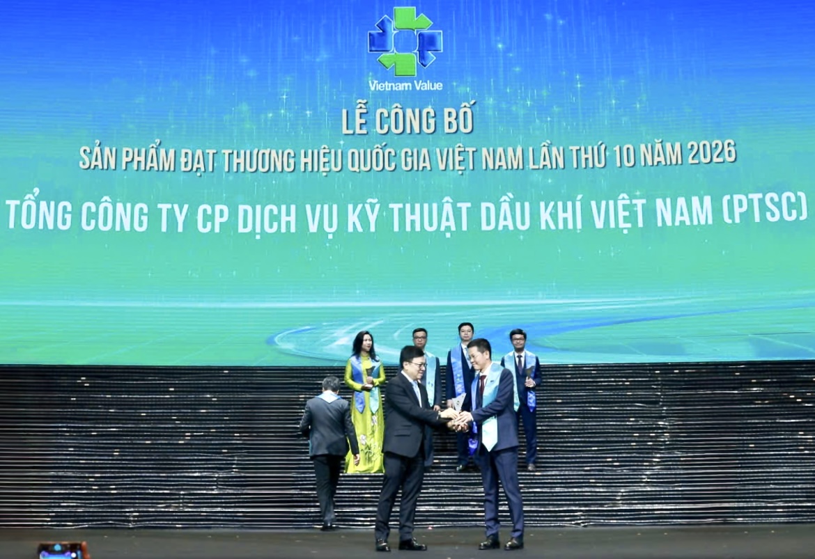 PTSC khẳng định vị thế Thương hiệu quốc gia qua 10 kỳ vinh danh