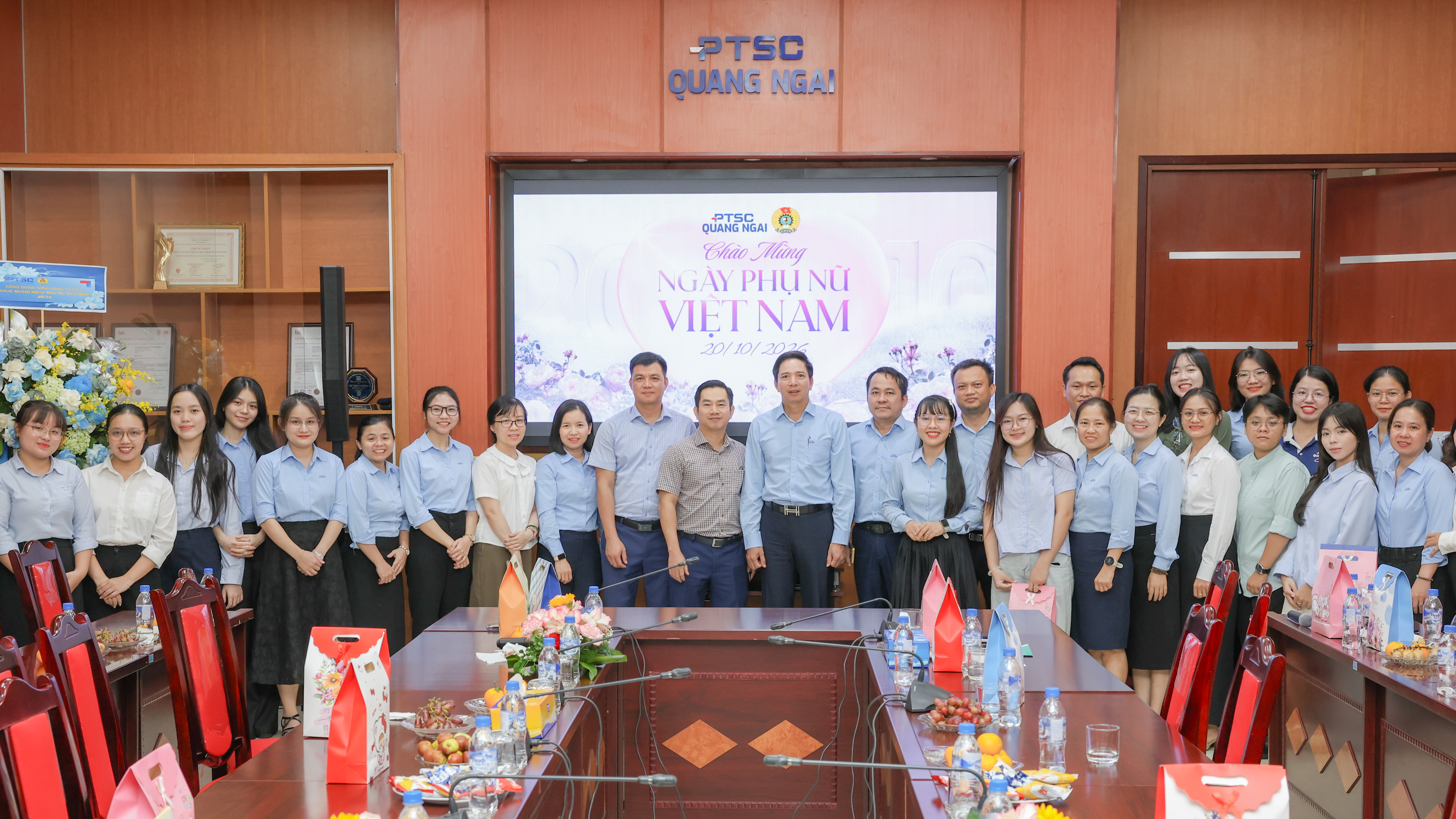 PTSC Quảng Ngãi tổ chức chương trình chào mừng Ngày Phụ nữ Việt Nam 20/10
